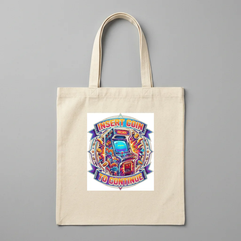 Original Graphic Vault Edition — Organic Cotton Canvas Tote Bag (Natural)