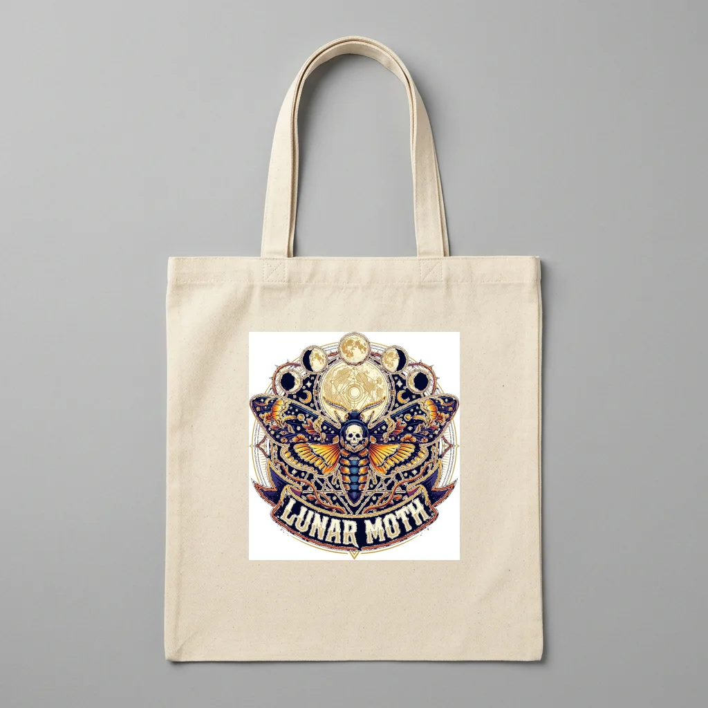 Modernist Architecture Form Function — Organic Cotton Canvas Tote Bag (Natural)