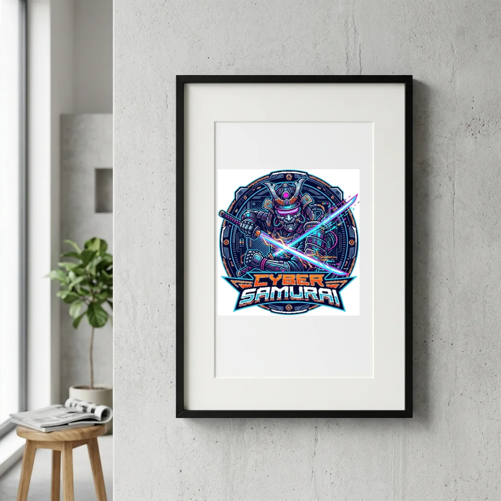 Urban Wildlife City Habitat — Gallery Framed Art Poster (Exhibition Frame)