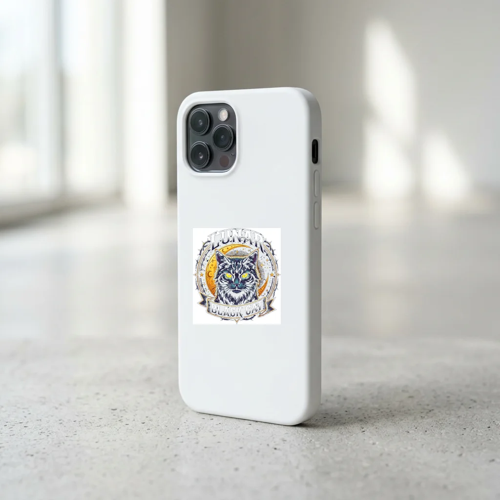 Distressed Gothic Letterform Badge — Impact Snap Smartphone Case