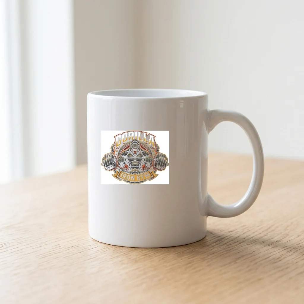 Industrial Steelworks Foundry — Ceramic Coffee Mug 11oz (Glossy White)