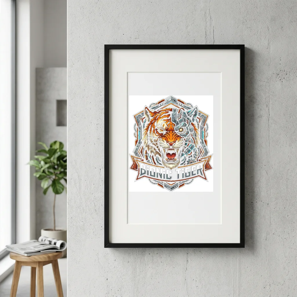 Metropolitan Fleet Vehicle Division — Gallery Framed Art Poster (Exhibition Frame)