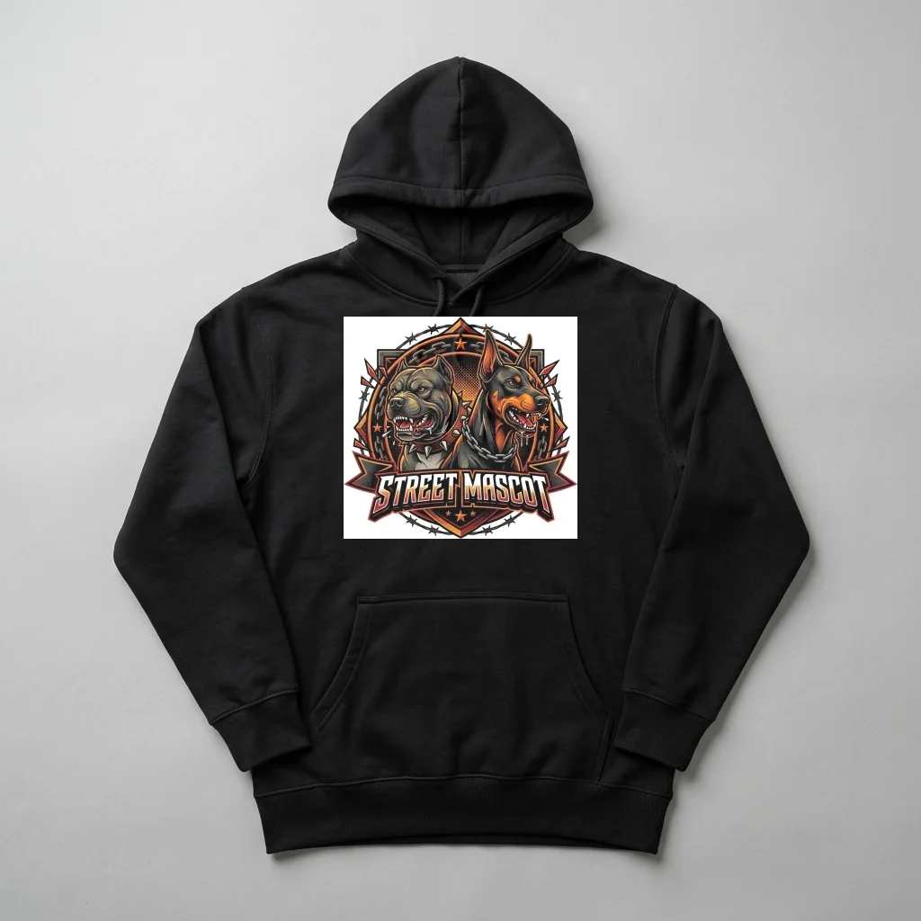 Global Underground Music Guild — Heavyweight Pullover Hoodie (Charcoal Black)