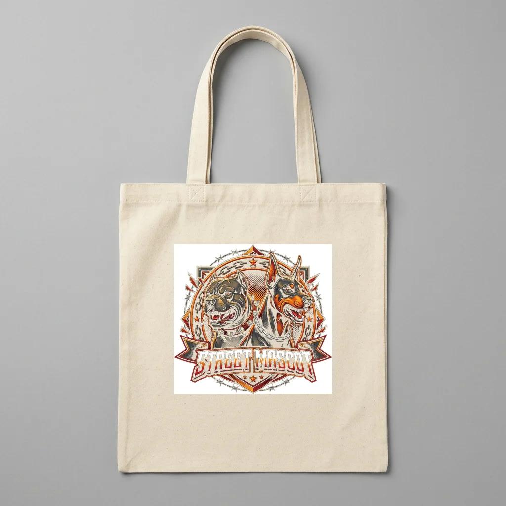 Global Underground Music Guild — Organic Cotton Canvas Tote Bag (Natural)