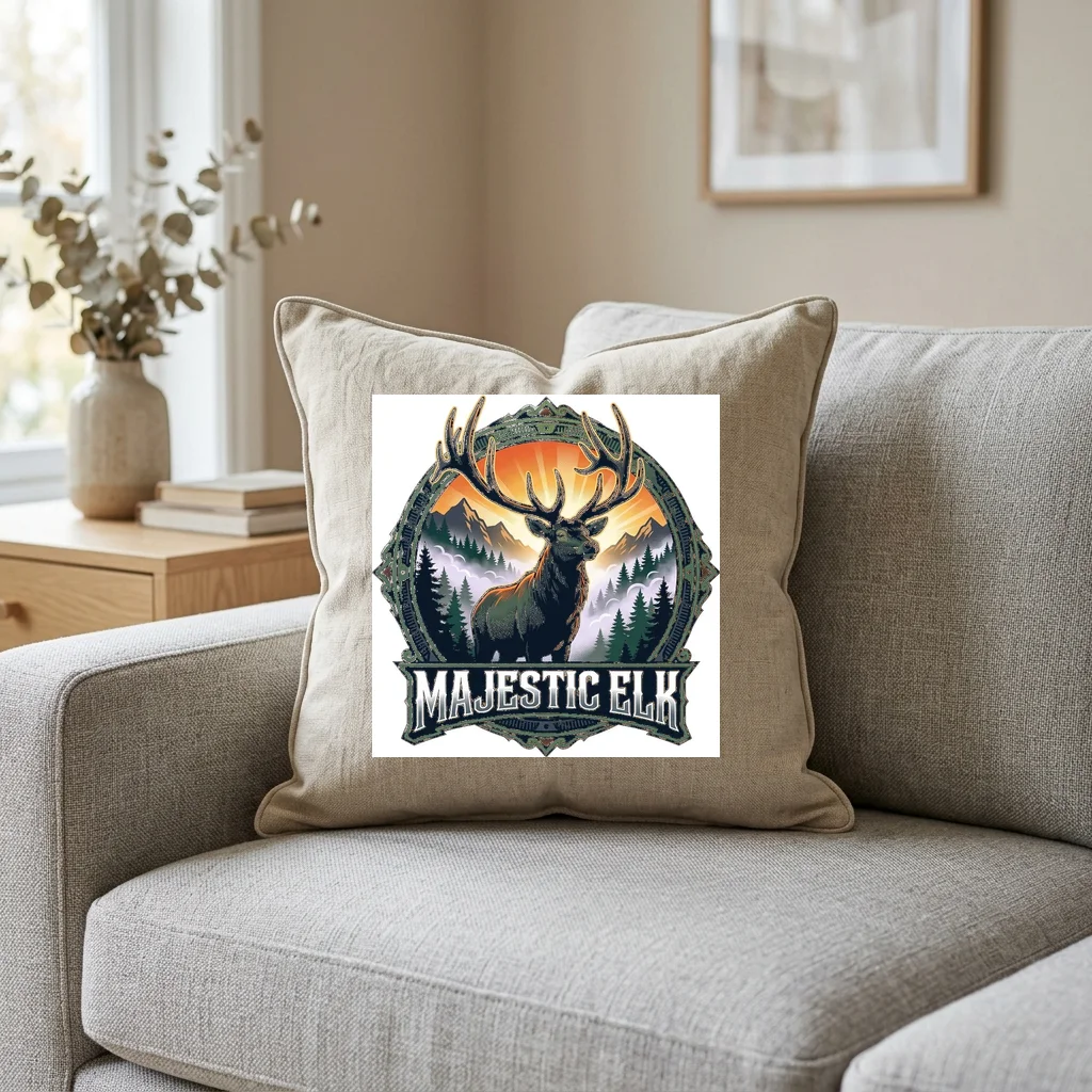 Concrete Pavement Skate Division — Square Linen Throw Pillow 18x18 (Natural Linen)