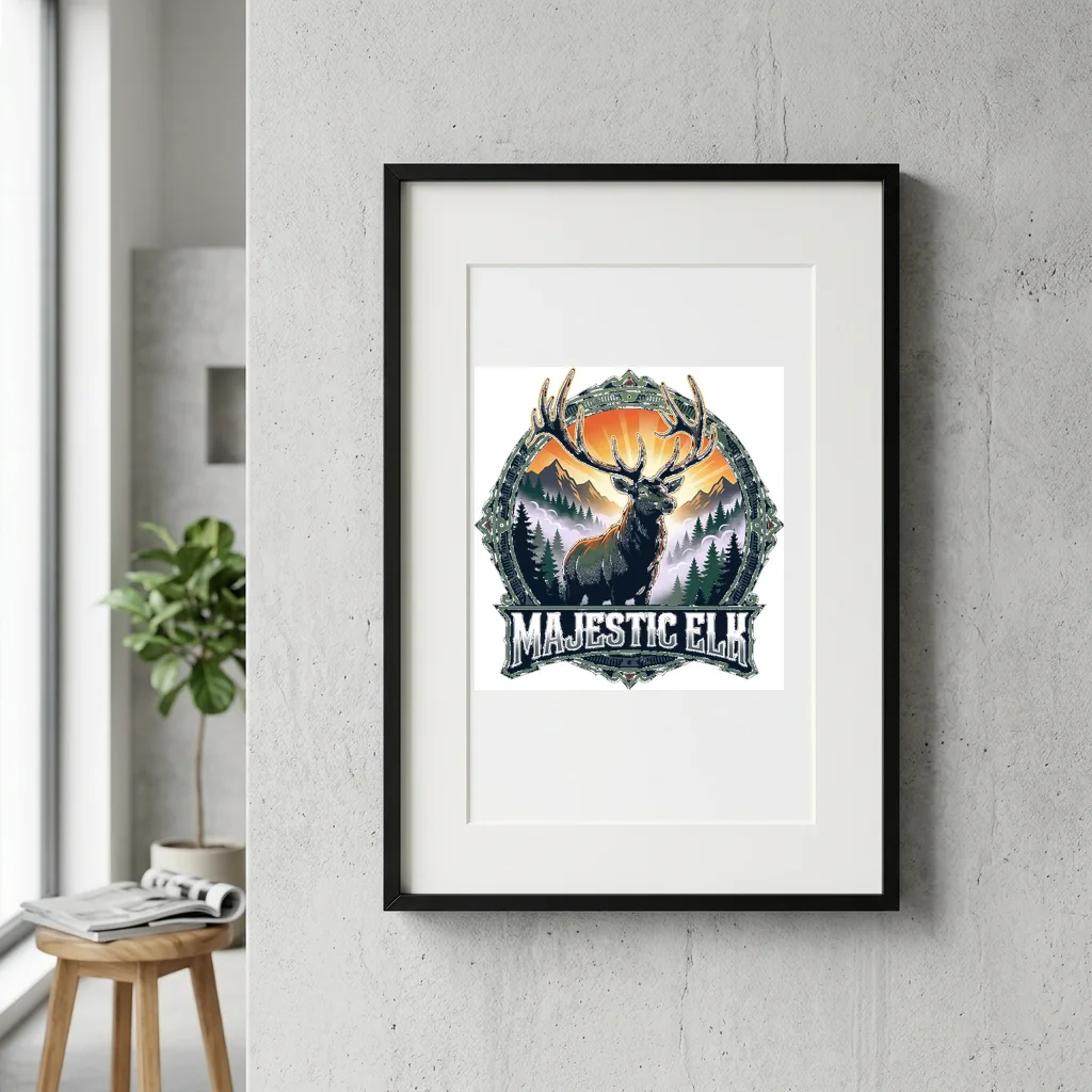 Concrete Pavement Skate Division — Gallery Framed Art Poster (Exhibition Frame)