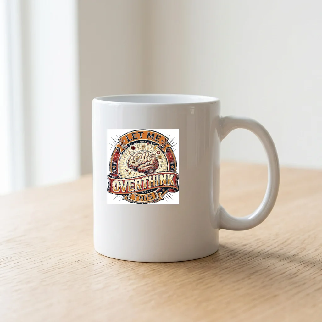 Subway Station Tile Pattern — Ceramic Coffee Mug 11oz (Glossy White)