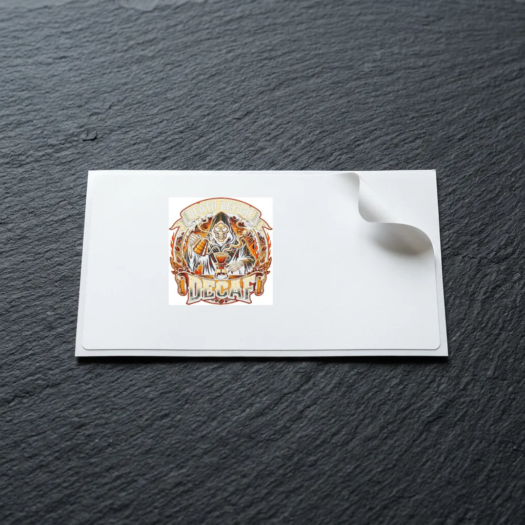 Modern Streetwear Emblem 01 — Die-Cut Matte Vinyl Sticker (4-Inch)