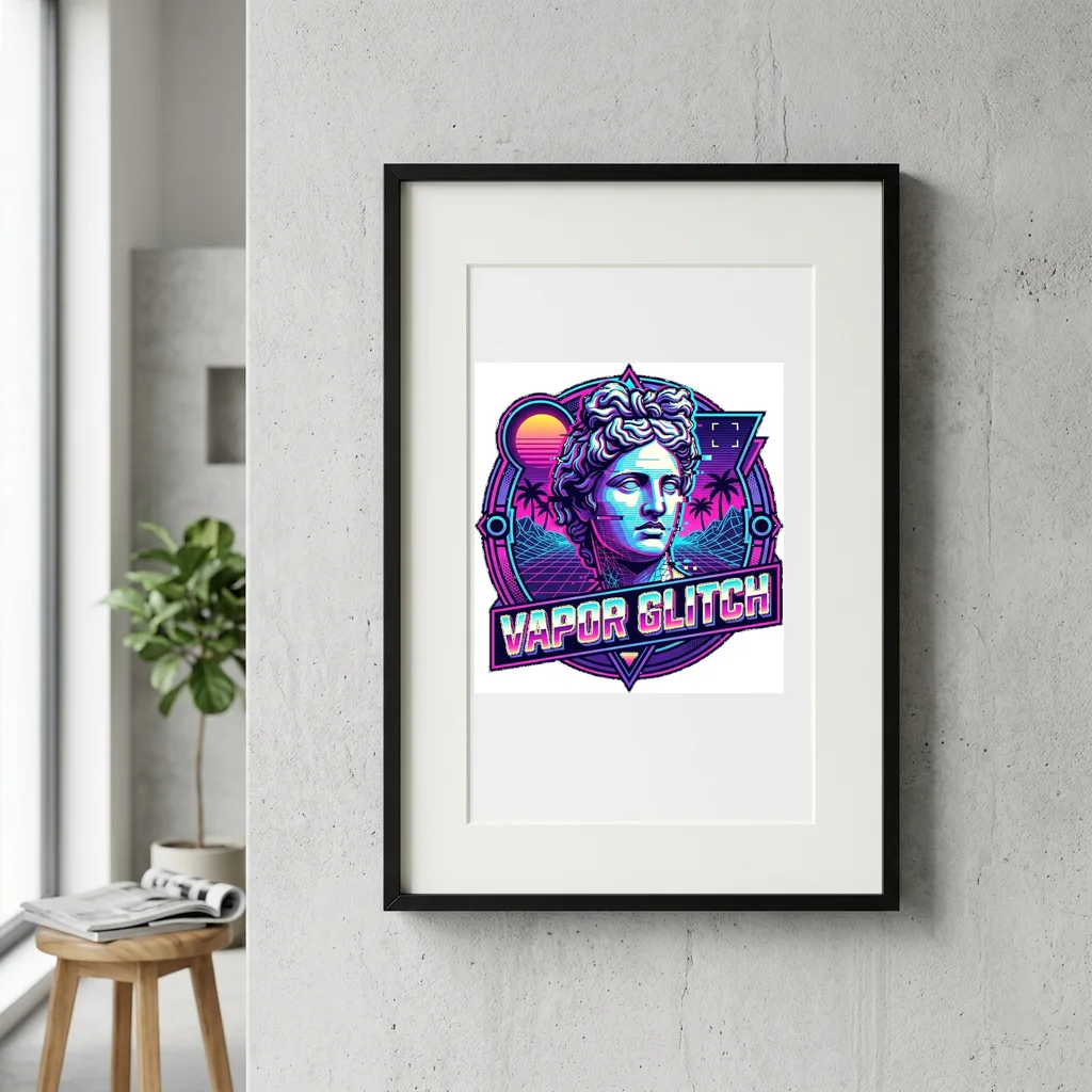 Metropolitan Street Division 02 — Gallery Framed Art Poster (Exhibition Frame)