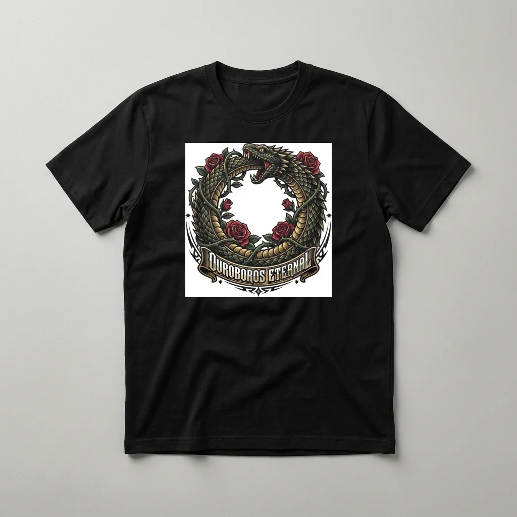 High Output Graphic Studio — Classic Streetwear T-Shirt (Jet Black)