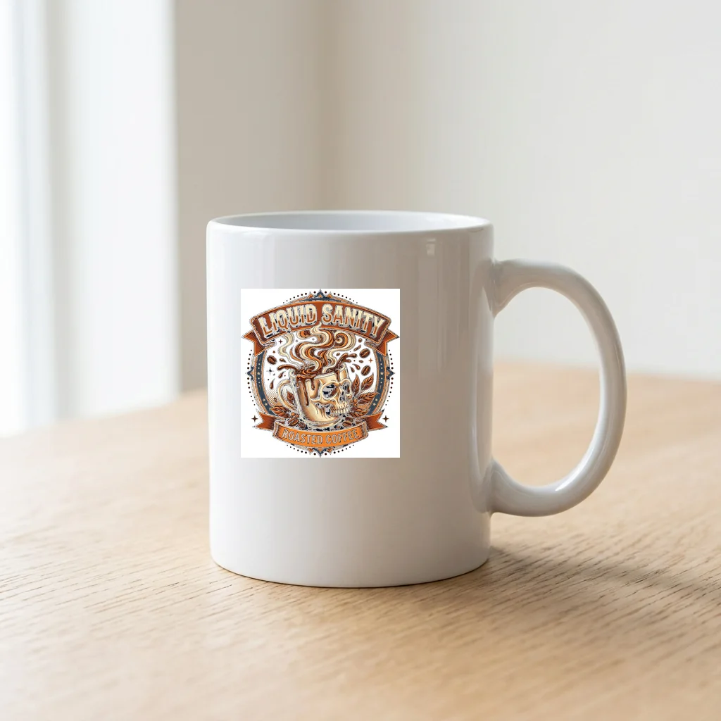 City Life Raw Documentation — Ceramic Coffee Mug 11oz (Glossy White)