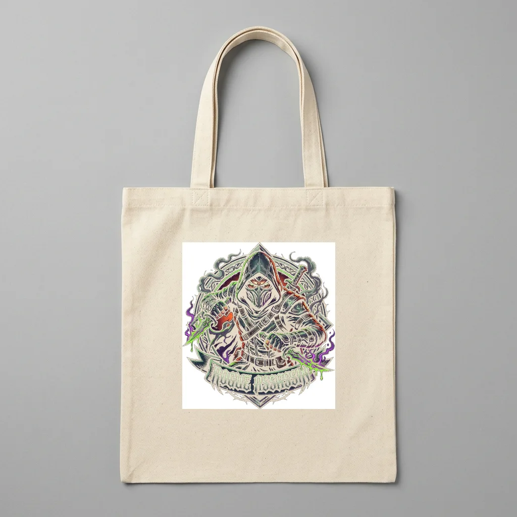 Streetwear Essential Edition — Organic Cotton Canvas Tote Bag (Natural)