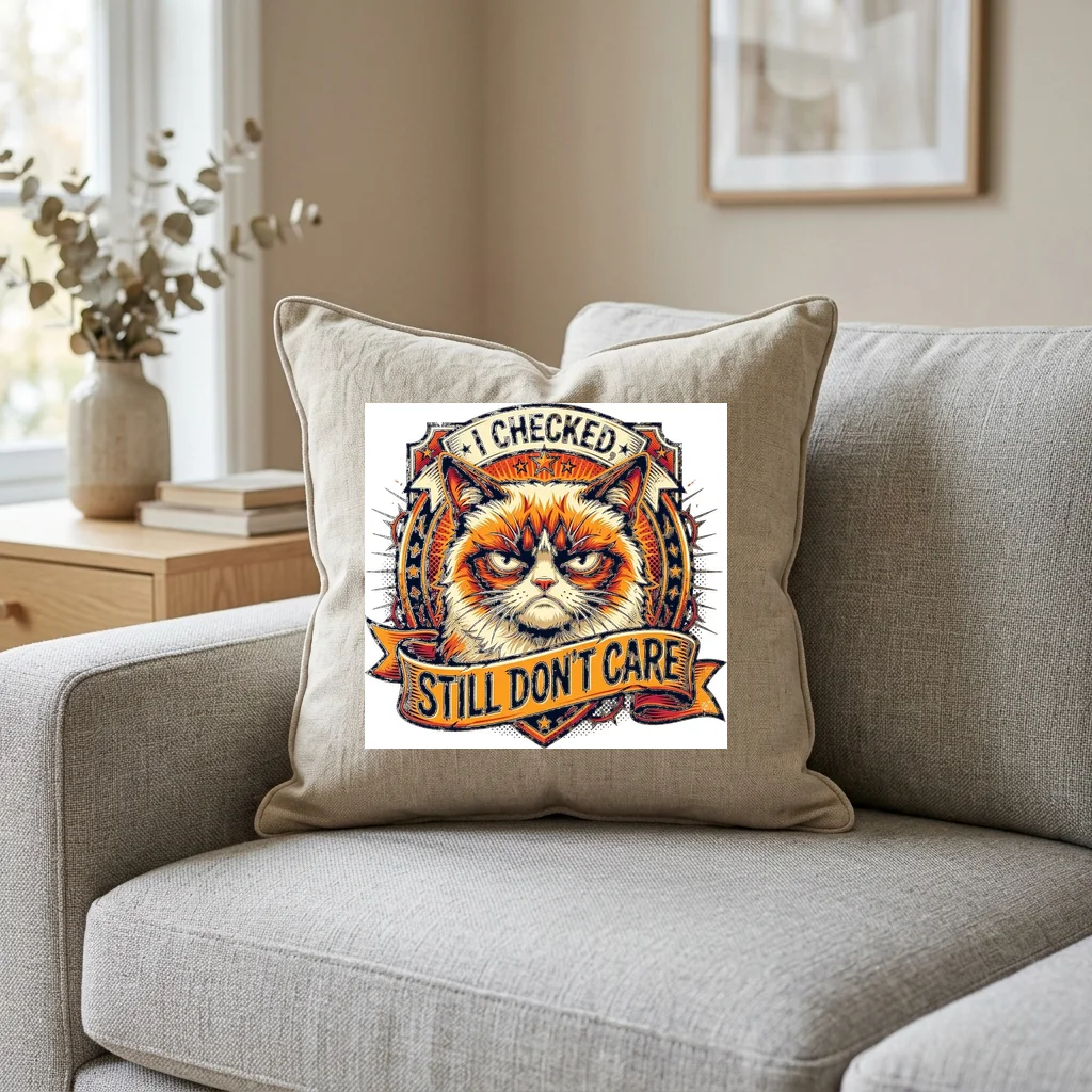 Neo-Tokyo Cyber Ronin Strike Vol. 2 — Square Linen Throw Pillow 18x18 (Natural Linen)