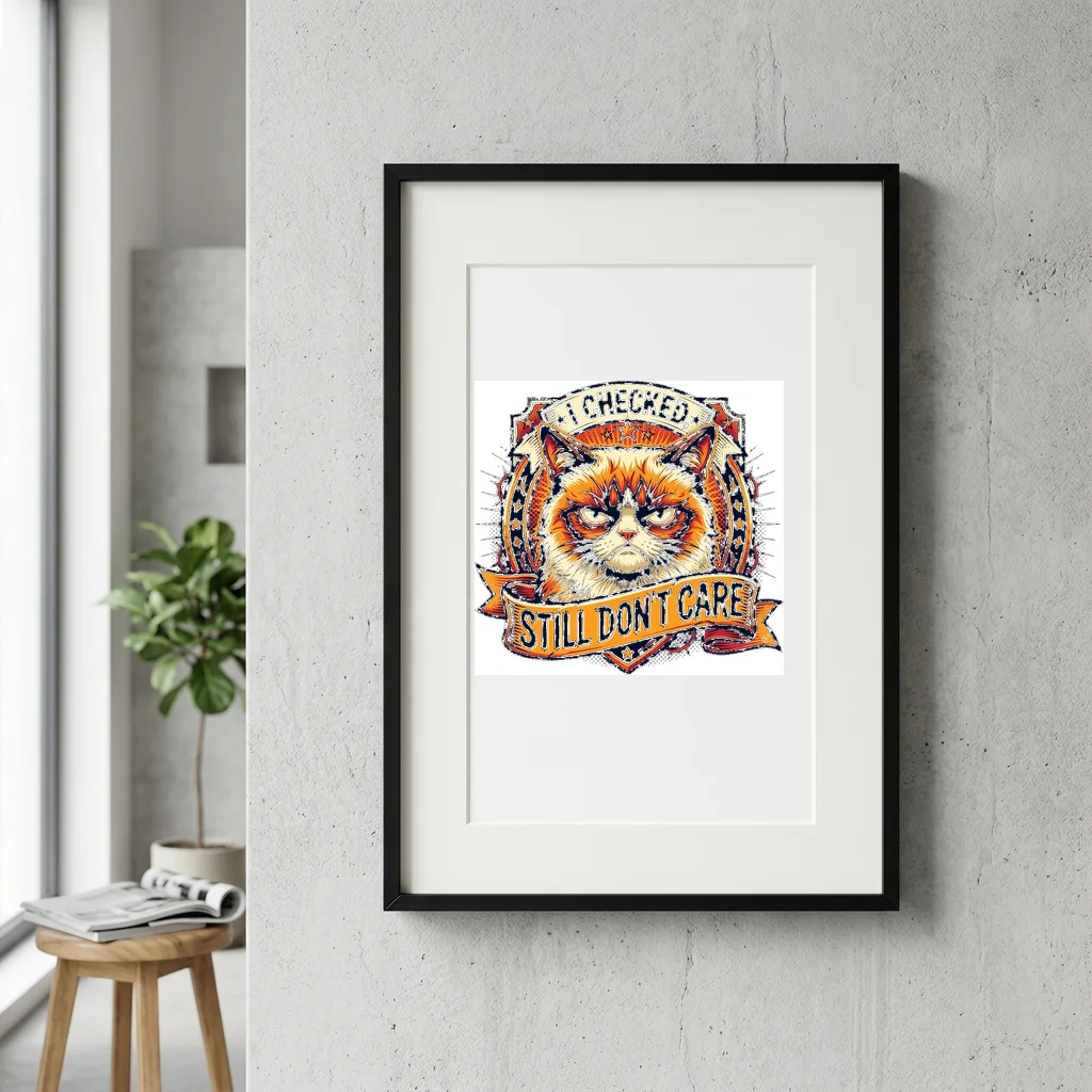 Neo-Tokyo Cyber Ronin Strike Vol. 2 — Gallery Framed Art Poster (Exhibition Frame)