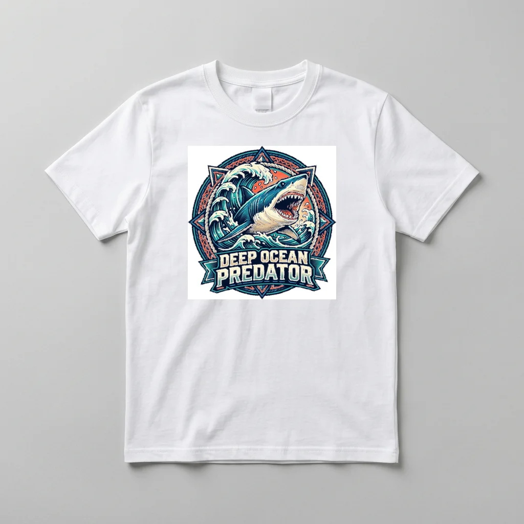 Neon Horizon Circuit Beast Vol. 2 — Everyday Crewneck Tee (Pure White)