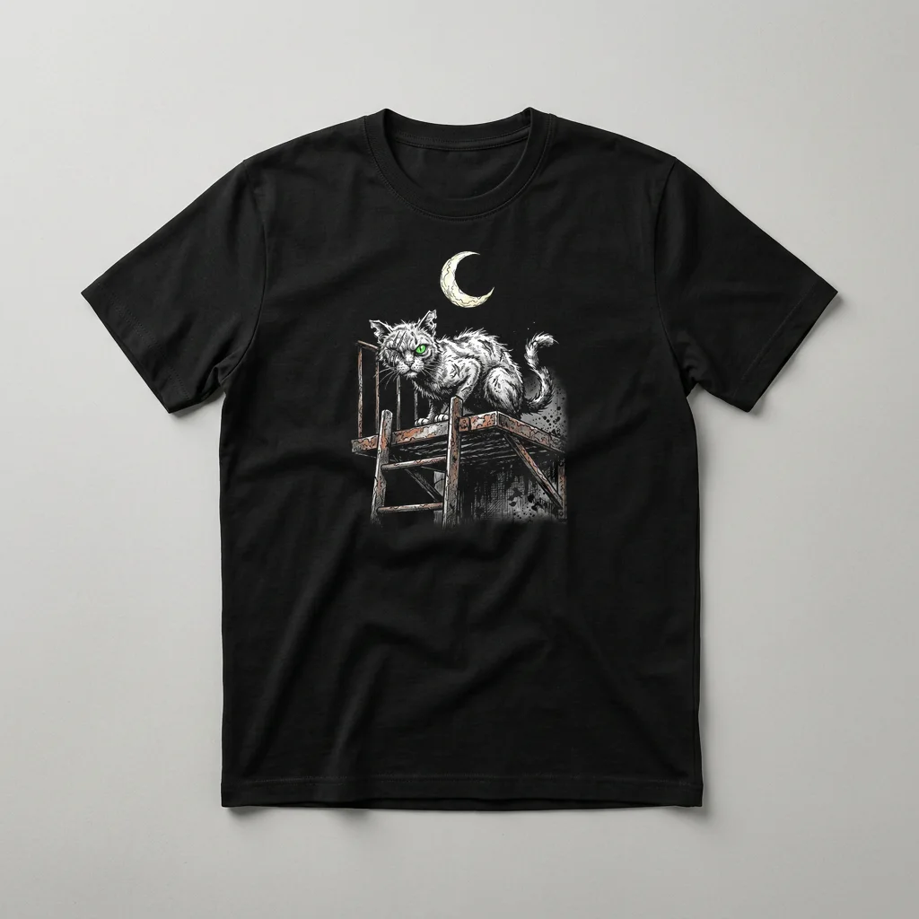 Thornbound Sword Long Sleeve — Classic Streetwear T-Shirt (Jet Black)