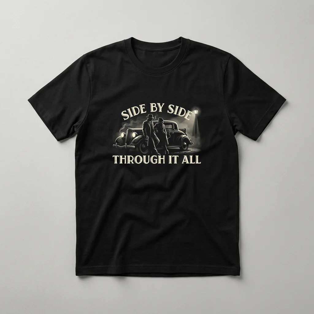 The Family Barcode / Street Label — Classic Streetwear T-Shirt (Jet Black)