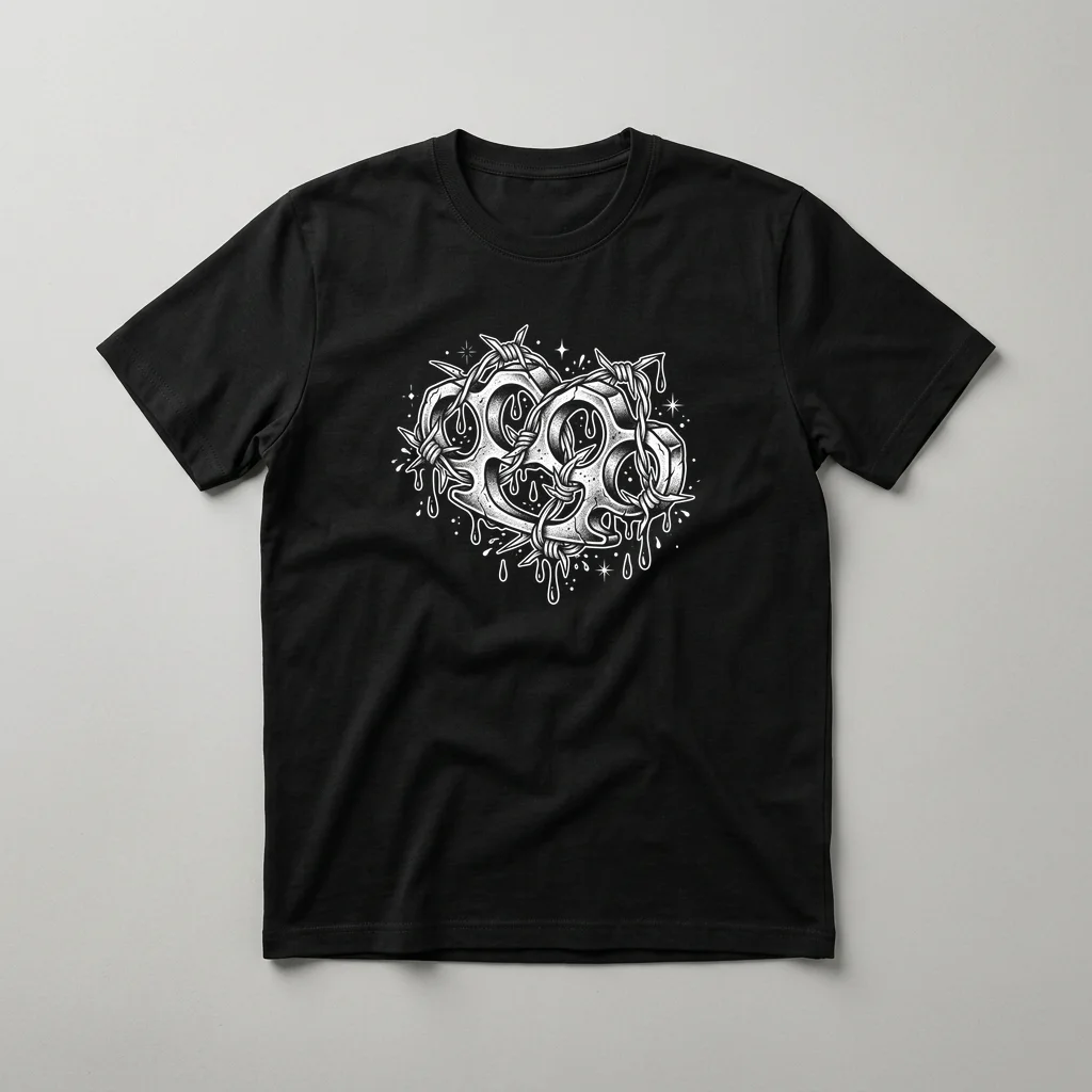Family Handshake / Pact — Classic Streetwear T-Shirt (Jet Black)