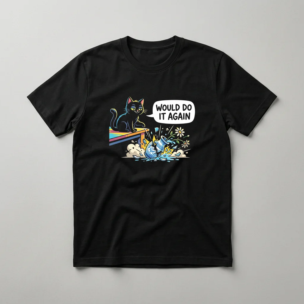 Wolfpack Alpha Loyalty — Classic Streetwear T-Shirt (Jet Black)