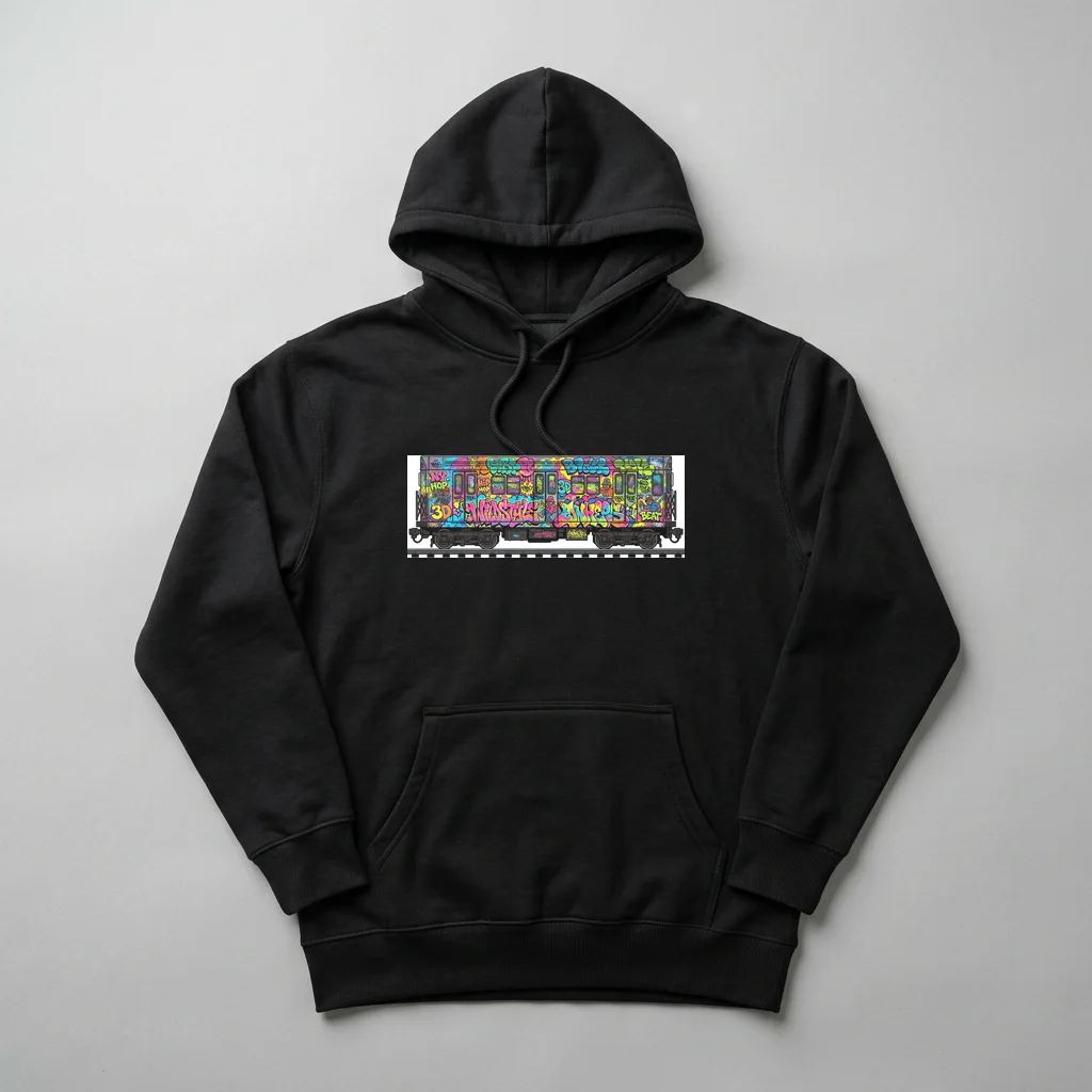 Gothic Dagger Heart Family — Heavyweight Pullover Hoodie (Charcoal Black)
