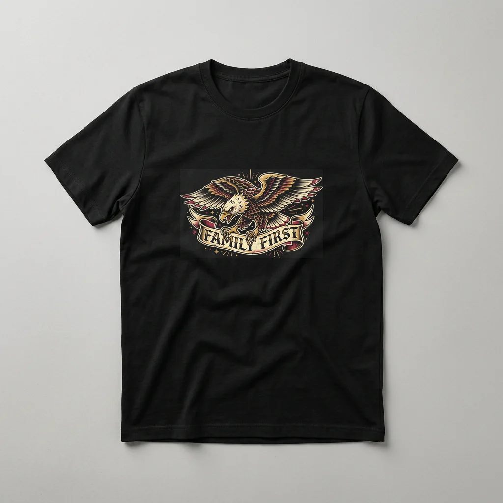 Rainfall in the Drone Aviary — Classic Streetwear T-Shirt (Jet Black)