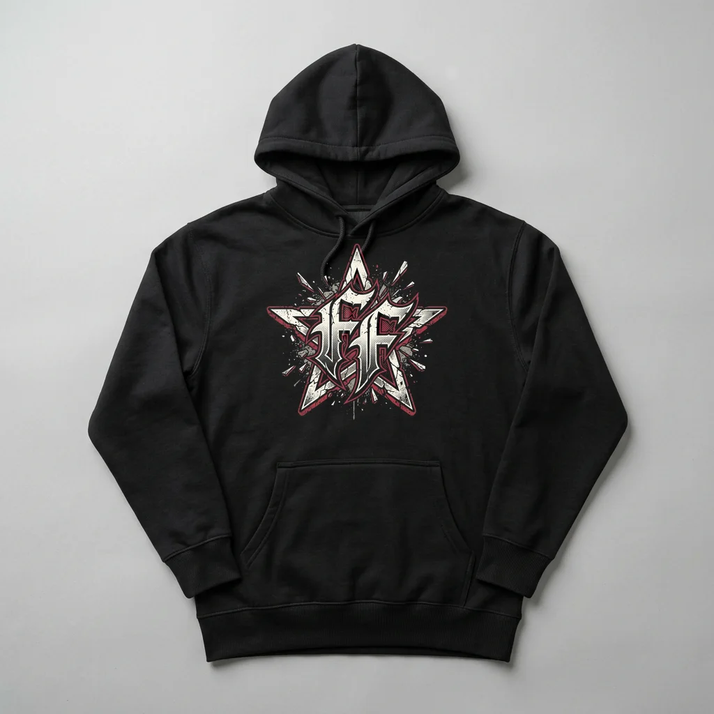 Street Sign Intersecting Family & Loyalty — Heavyweight Pullover Hoodie (Charcoal Black)