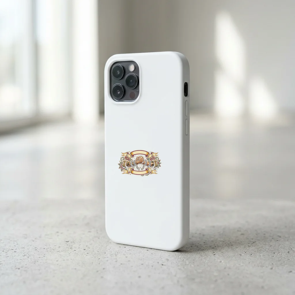 Spectral Stag Gothic Crewneck — Impact Snap Smartphone Case