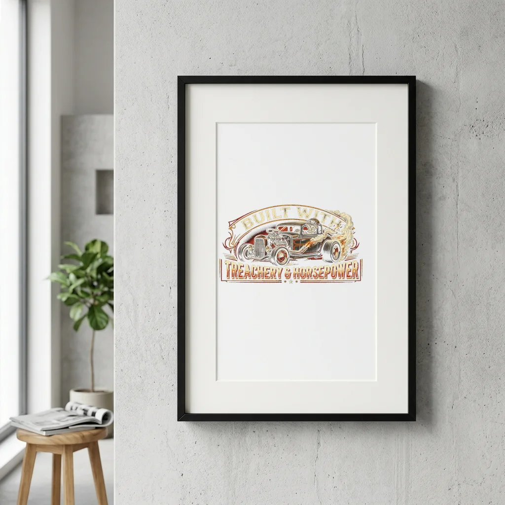 Cracked Liberty Bell Heritage — Gallery Framed Art Poster (Exhibition Frame)