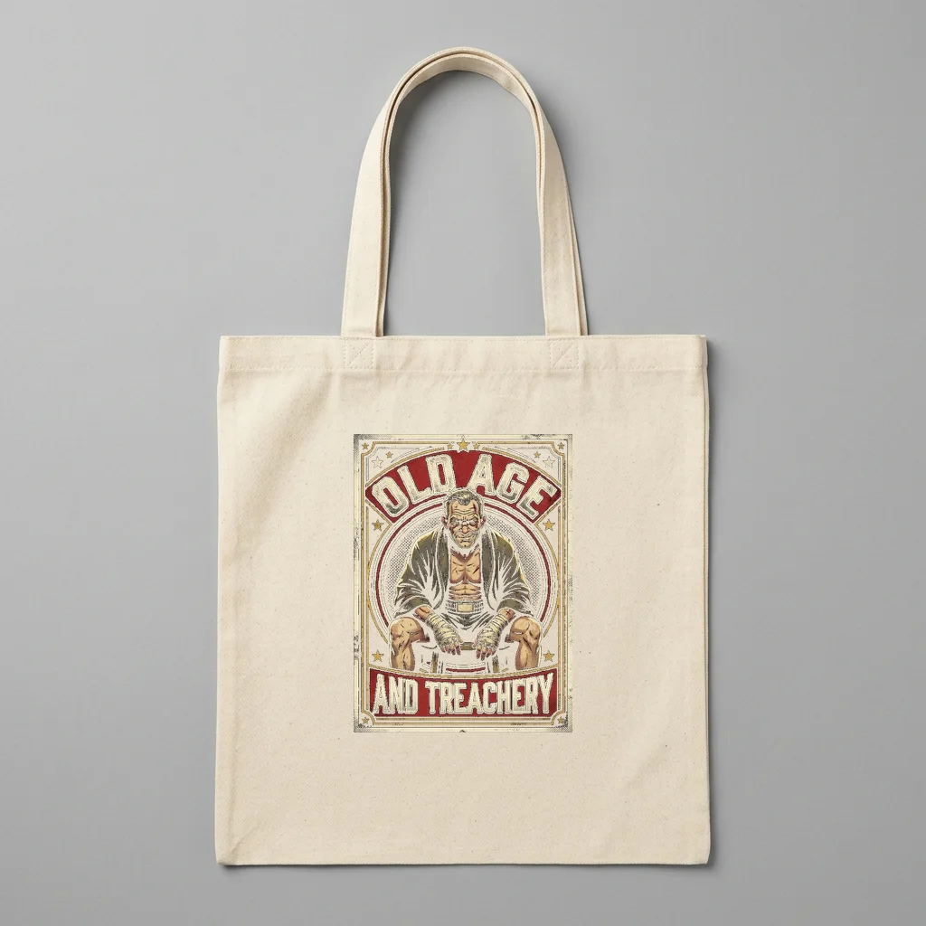 Eclipse Castle Graphic — Organic Cotton Canvas Tote Bag (Natural)