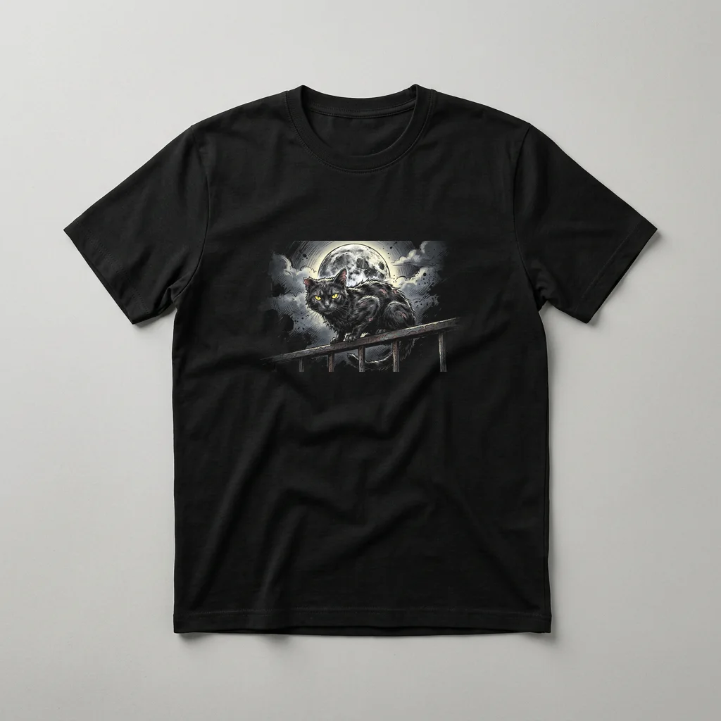 The Bone Harp's Quiet Guardian — Classic Streetwear T-Shirt (Jet Black)