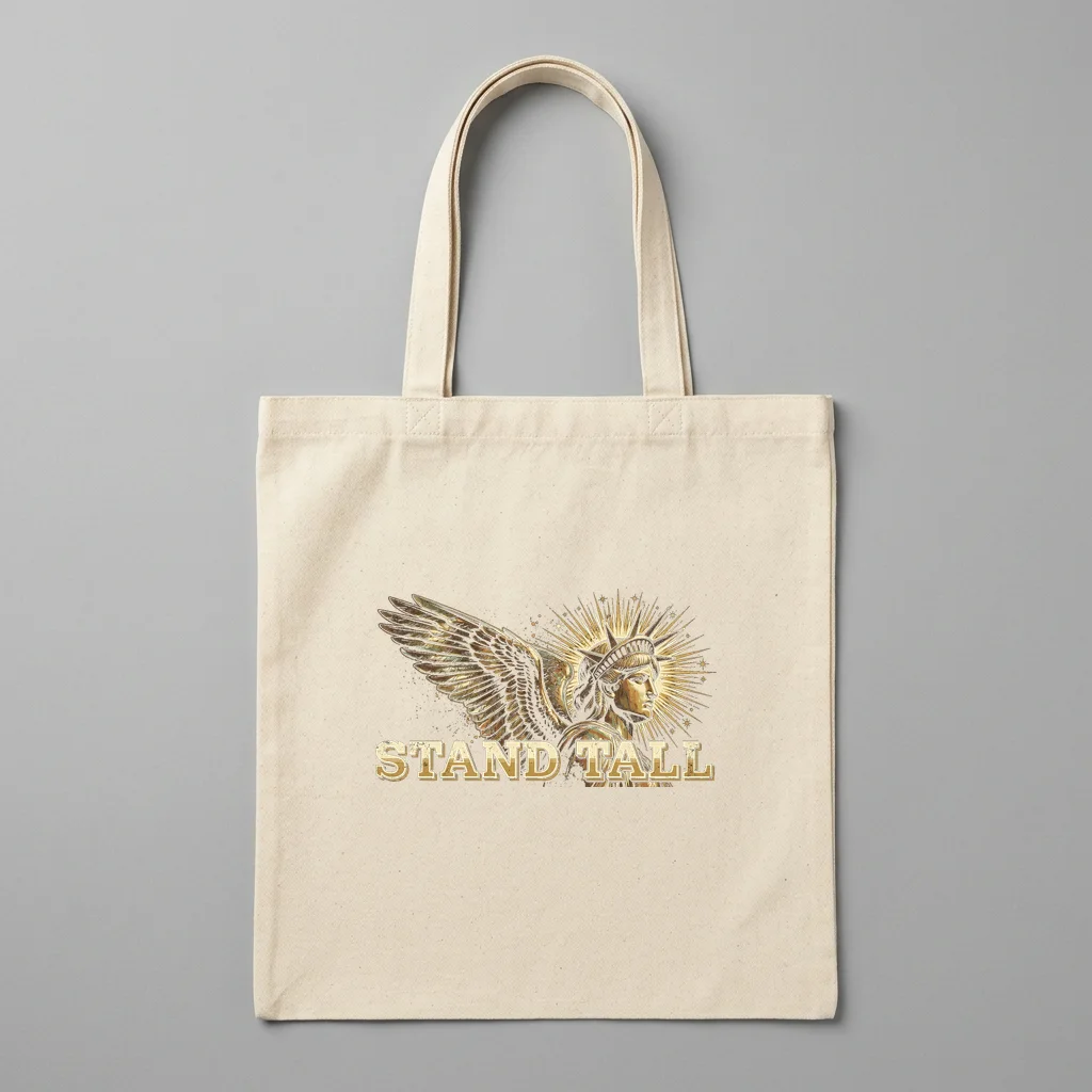 Zero Fox Given (Grumpy Cartoon Fox) — Organic Cotton Canvas Tote Bag (Natural)