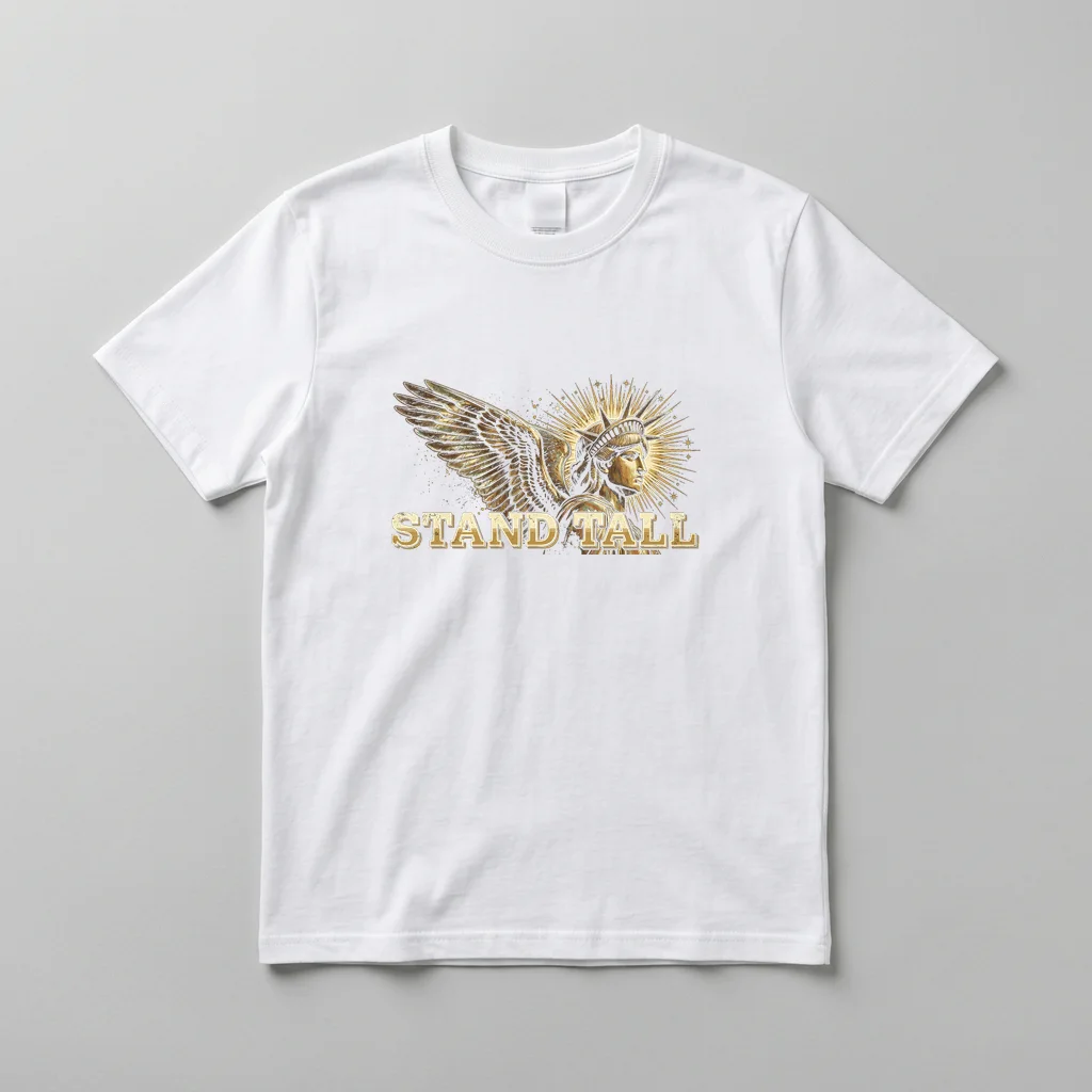 Zero Fox Given (Grumpy Cartoon Fox) — Everyday Crewneck Tee (Pure White)