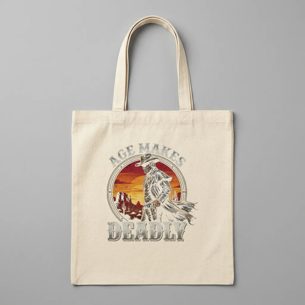 Retro Neon Motel Sign — Organic Cotton Canvas Tote Bag (Natural)