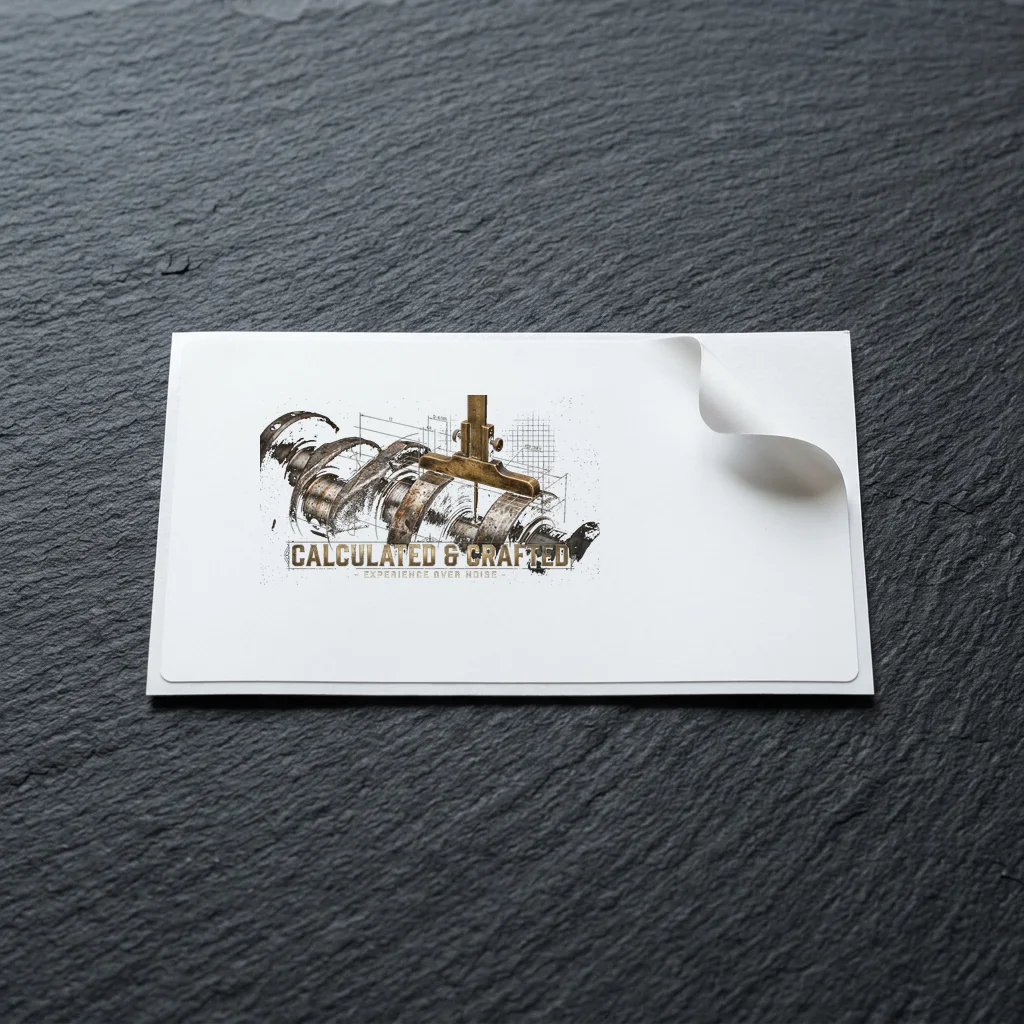 The Folding Moon Rover — Die-Cut Matte Vinyl Sticker (4-Inch)