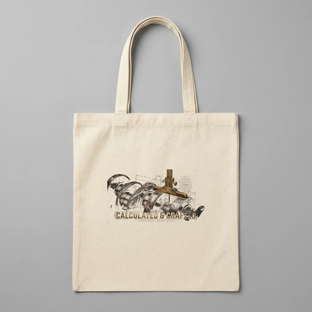 The Folding Moon Rover — Organic Cotton Canvas Tote Bag (Natural)