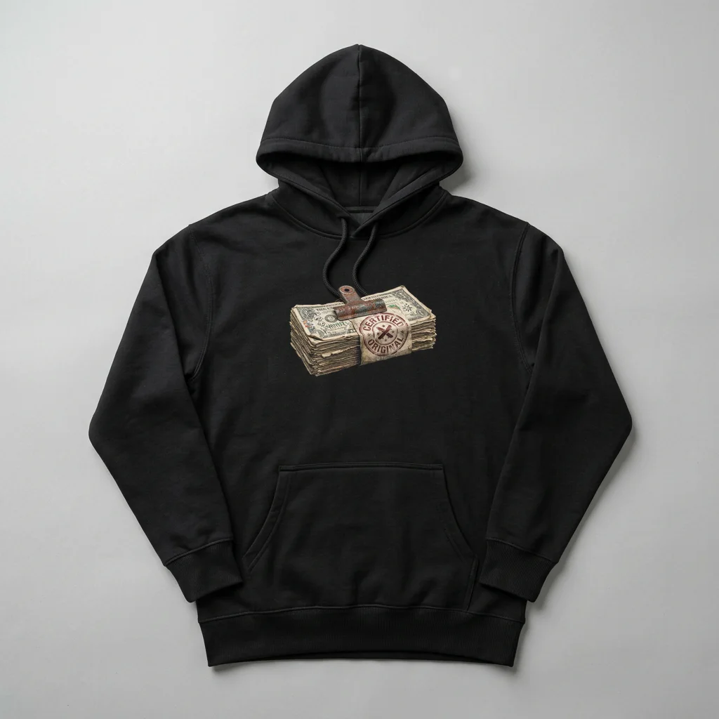 Neon Gateway Pixel Phone — Heavyweight Pullover Hoodie (Charcoal Black)