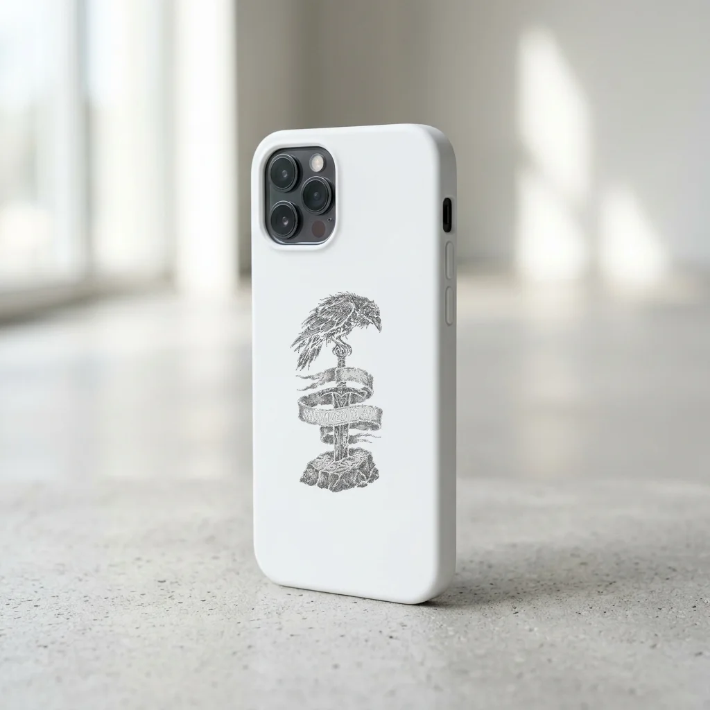 Grumpy Opossum Trash King — Impact Snap Smartphone Case