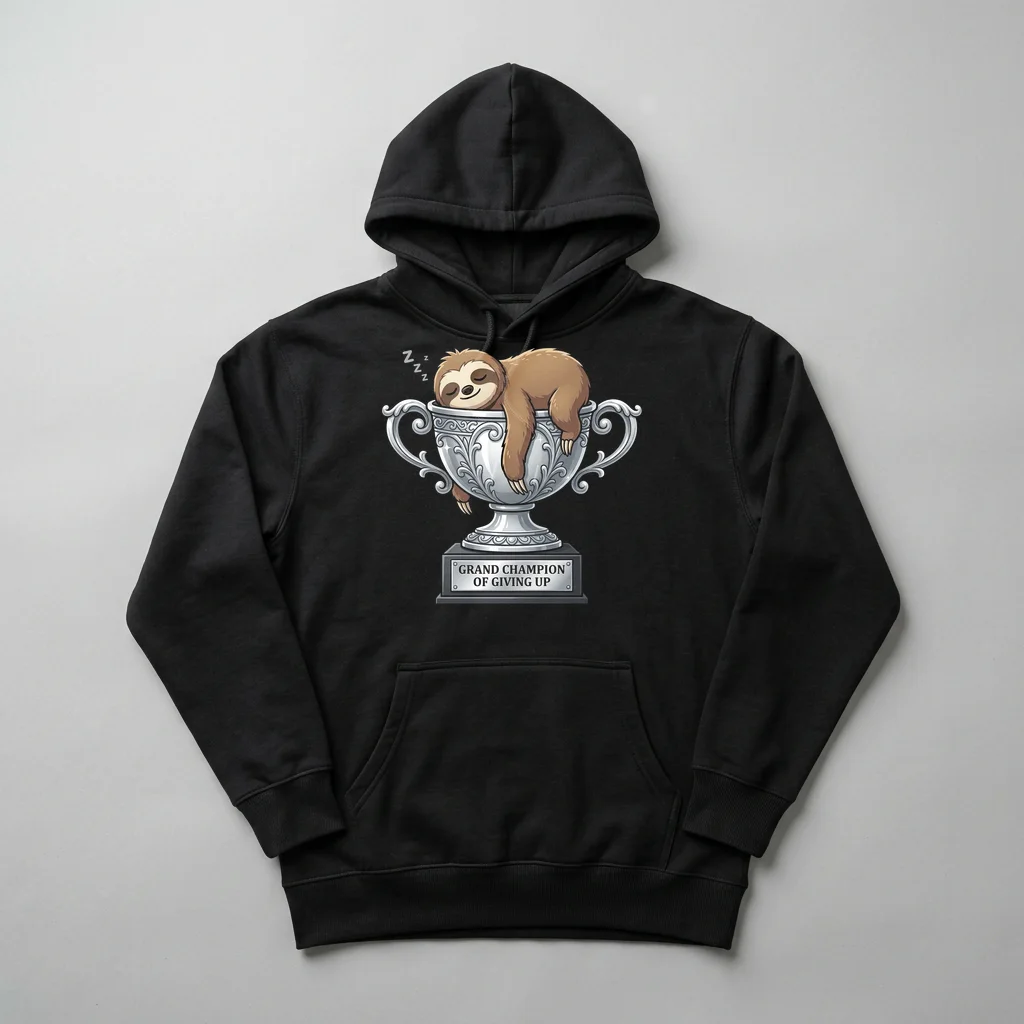 The Moon Tailor's Silver Thread — Heavyweight Pullover Hoodie (Charcoal Black)