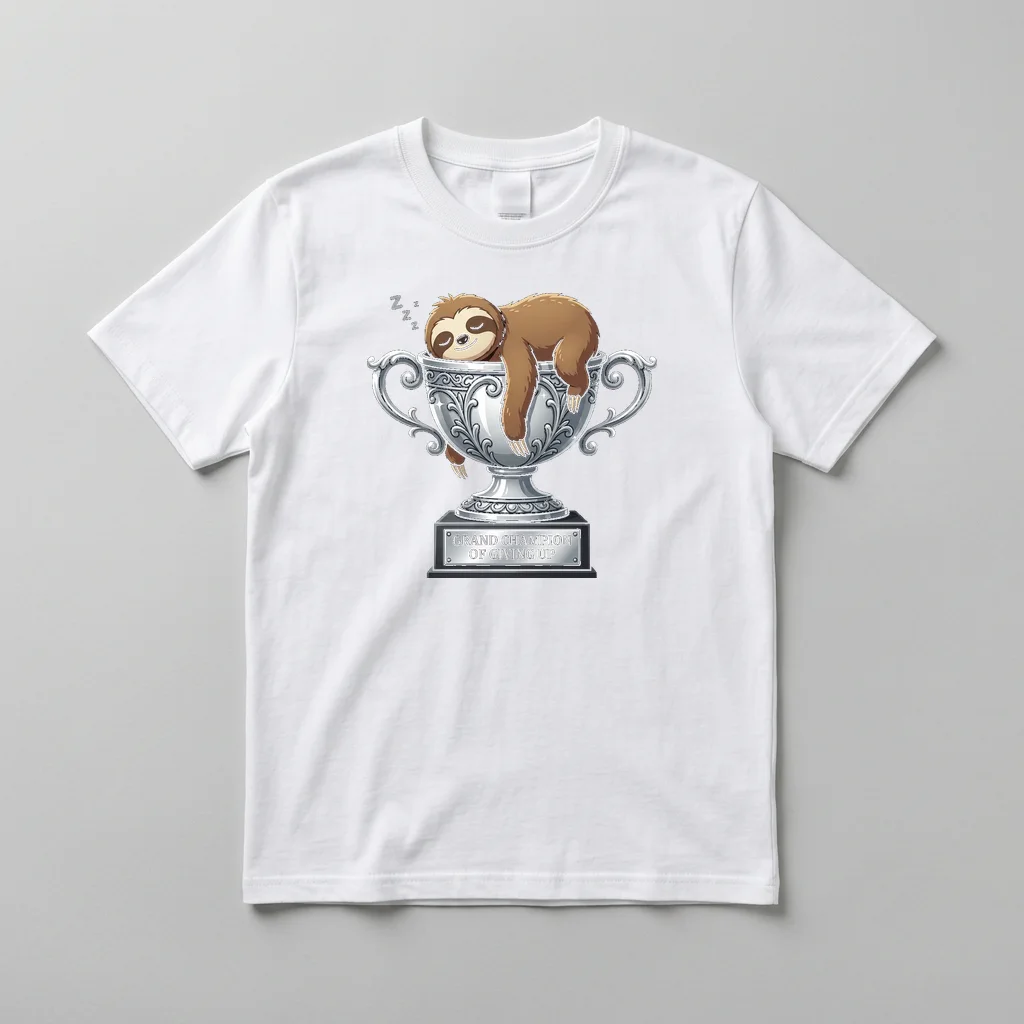 The Moon Tailor's Silver Thread — Everyday Crewneck Tee (Pure White)