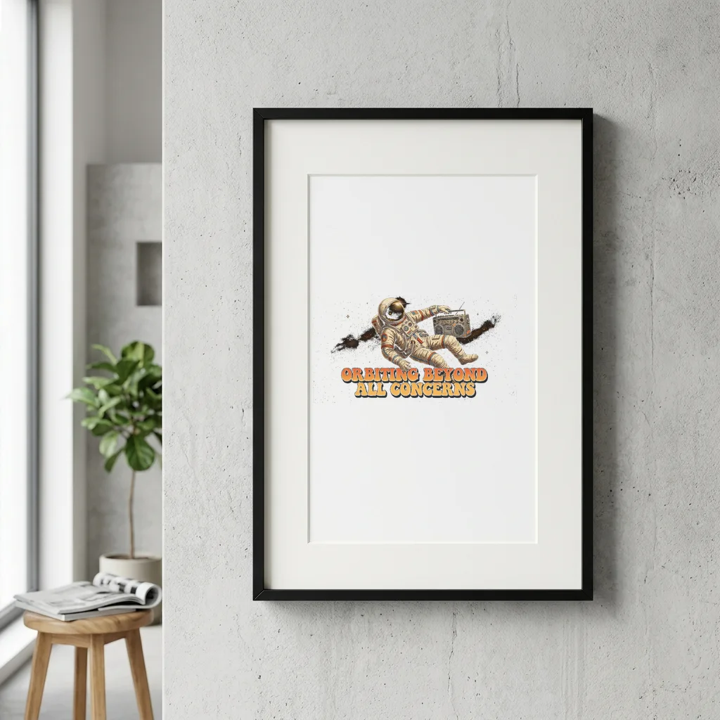 Weathered Skull & Crossed Torque Wrenches — Gallery Framed Art Poster (Exhibition Frame)
