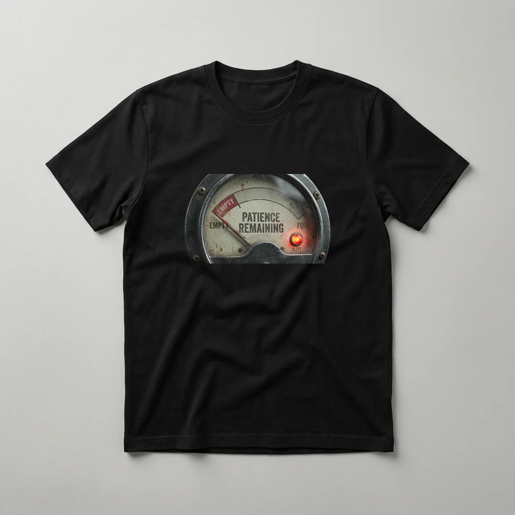 Low Battery Cat Premium — Classic Streetwear T-Shirt (Jet Black)