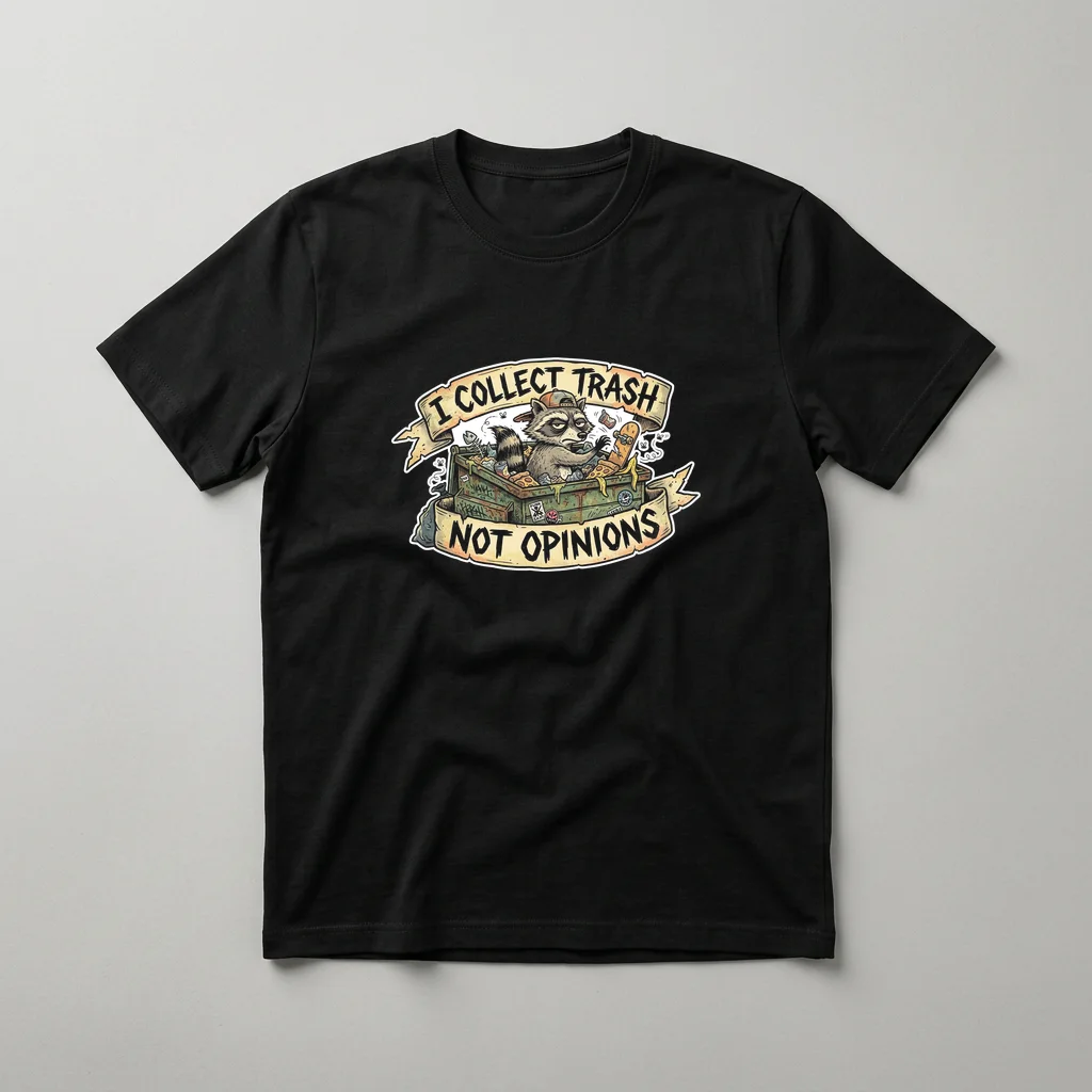 Tea and Temporary Silence — Classic Streetwear T-Shirt (Jet Black)