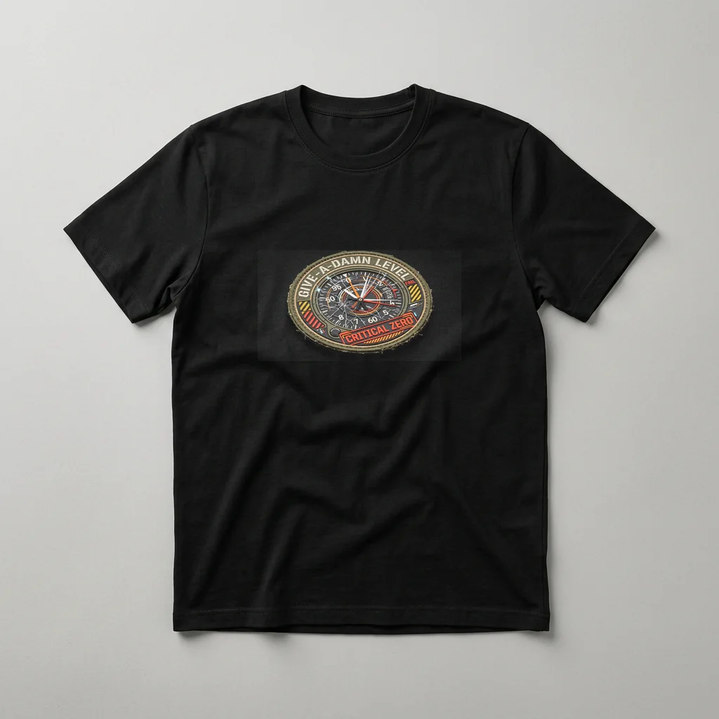 Grizzled Old Cowboy Standoff — Classic Streetwear T-Shirt (Jet Black)