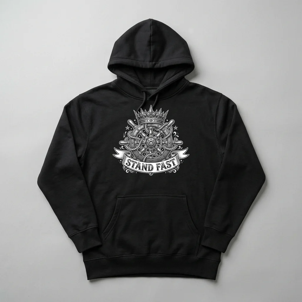 Neon Controller Arcade — Heavyweight Pullover Hoodie (Charcoal Black)