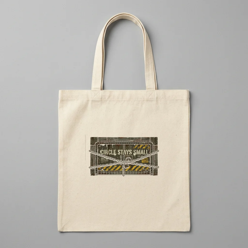 Sunset at the Gravity Laundromat — Organic Cotton Canvas Tote Bag (Natural)