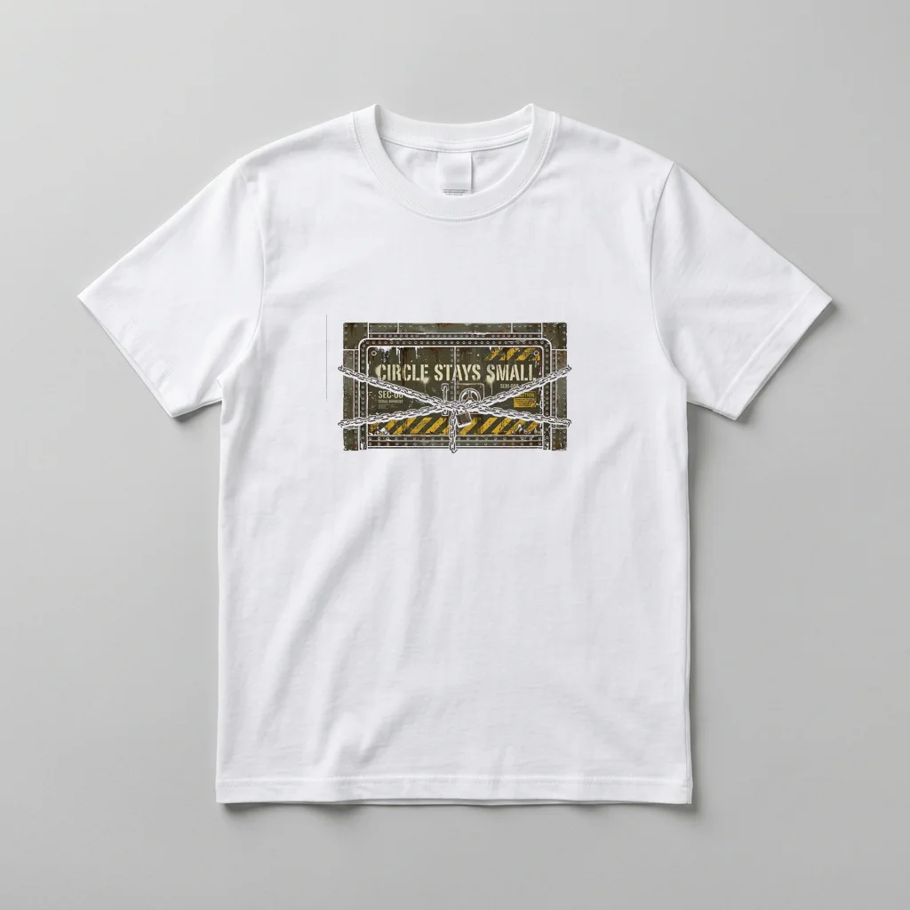 Sunset at the Gravity Laundromat — Everyday Crewneck Tee (Pure White)