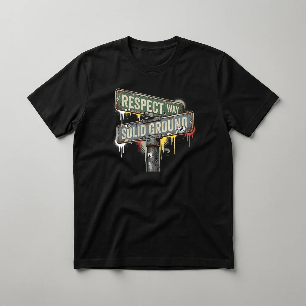 Wise Old Owl with Daggers — Classic Streetwear T-Shirt (Jet Black)