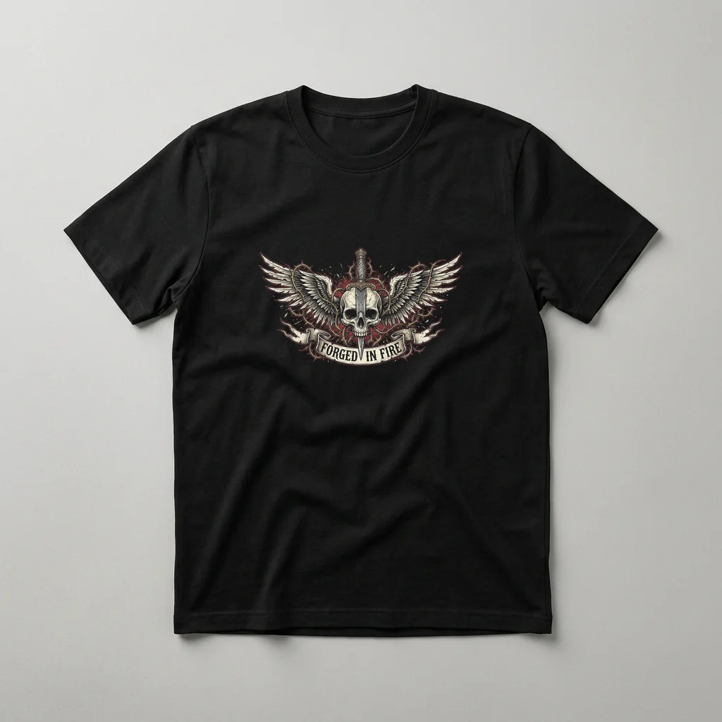 Vintage Carpenter's Axe & Woodgrain — Classic Streetwear T-Shirt (Jet Black)