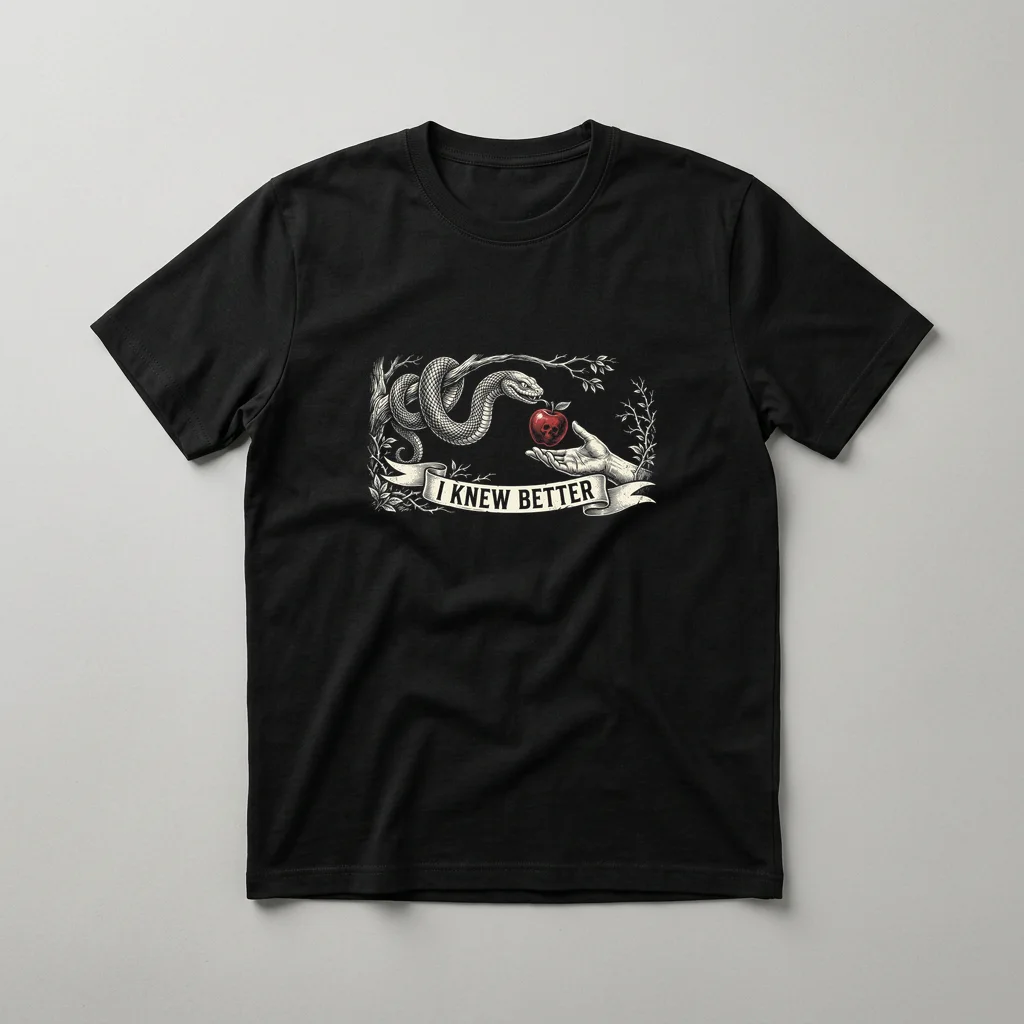 Vinyl Record Needle Scratch — Classic Streetwear T-Shirt (Jet Black)