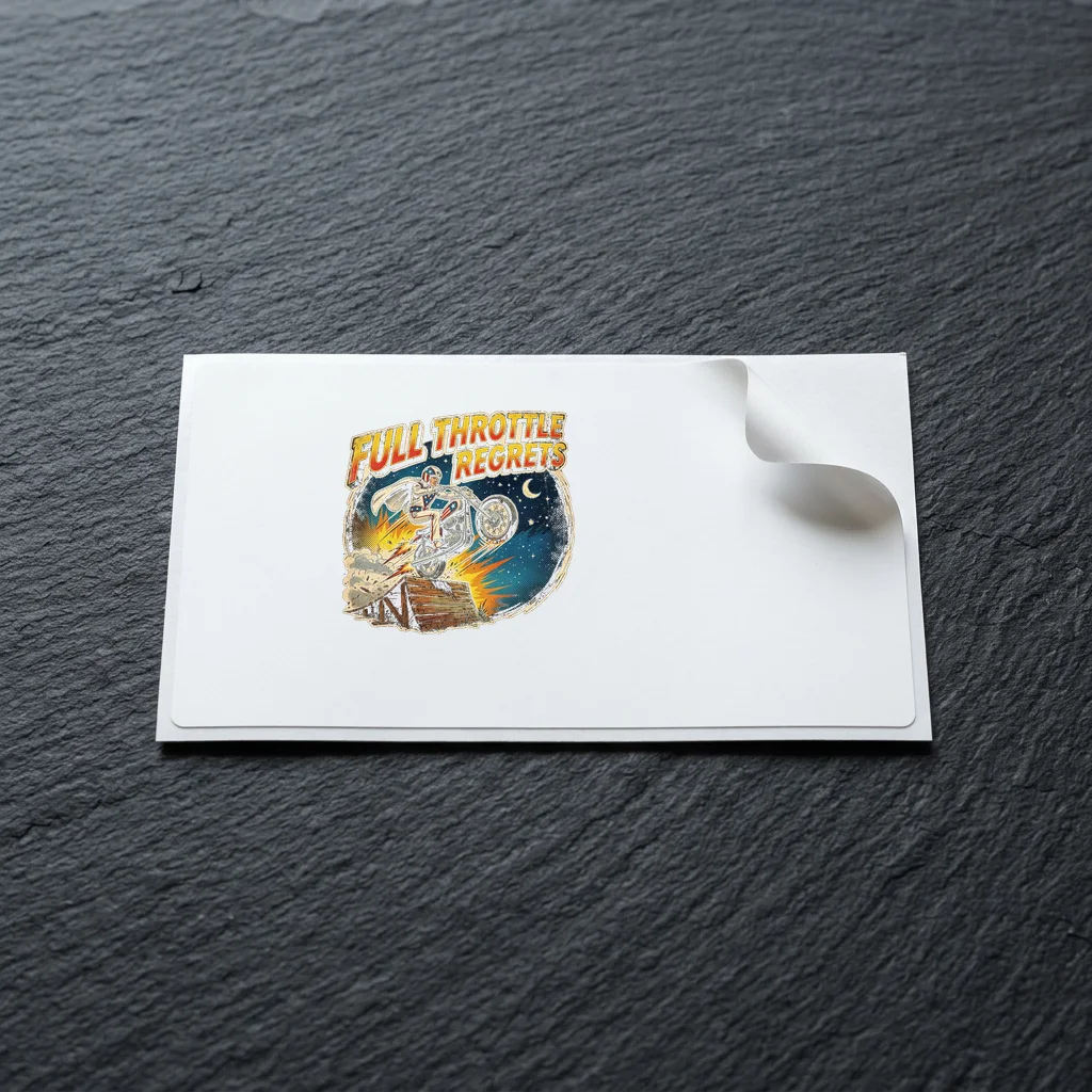 Dirty Money Stack Graphic — Die-Cut Matte Vinyl Sticker (4-Inch)